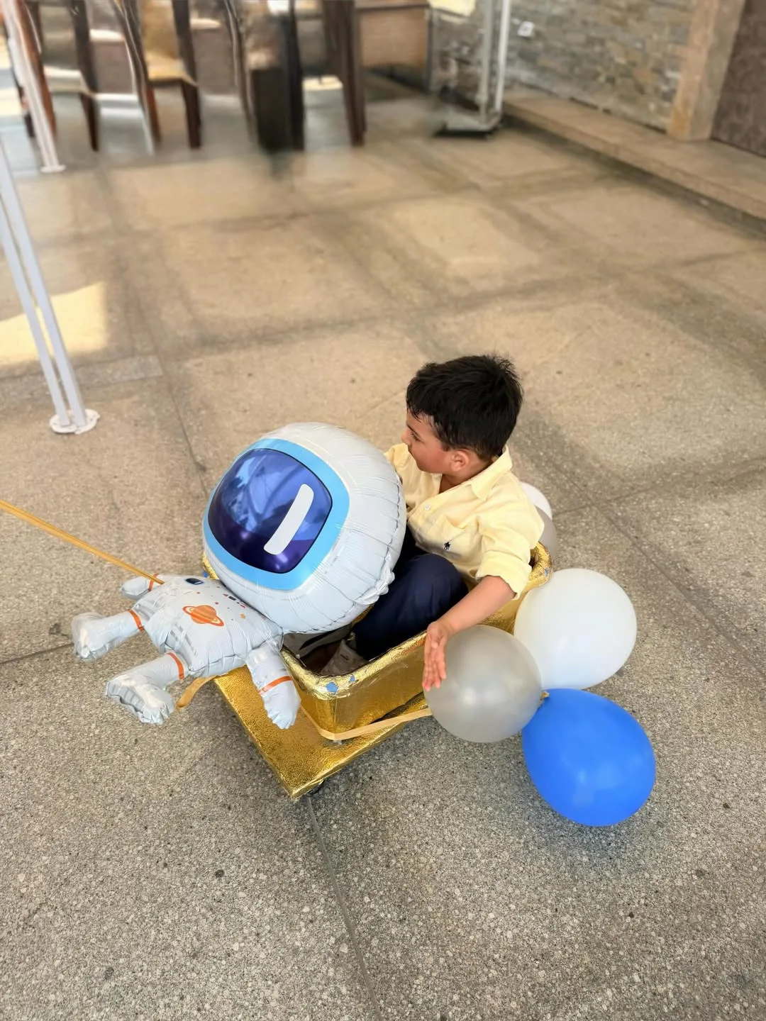 kajal aggarwal son Neil Kitchlu 4th birthday photos