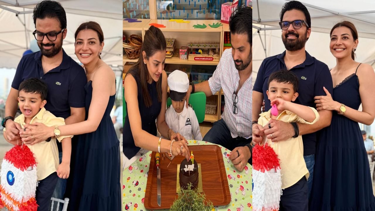 Kajal Aggarwal: కాజల్ అగర్వాల్ కొడుకు నీల్ కిచ్లు 4వ పుట్టినరోజు.. స్పెషల్ ఫోటోలను షేర్ చేసిన చందమామ