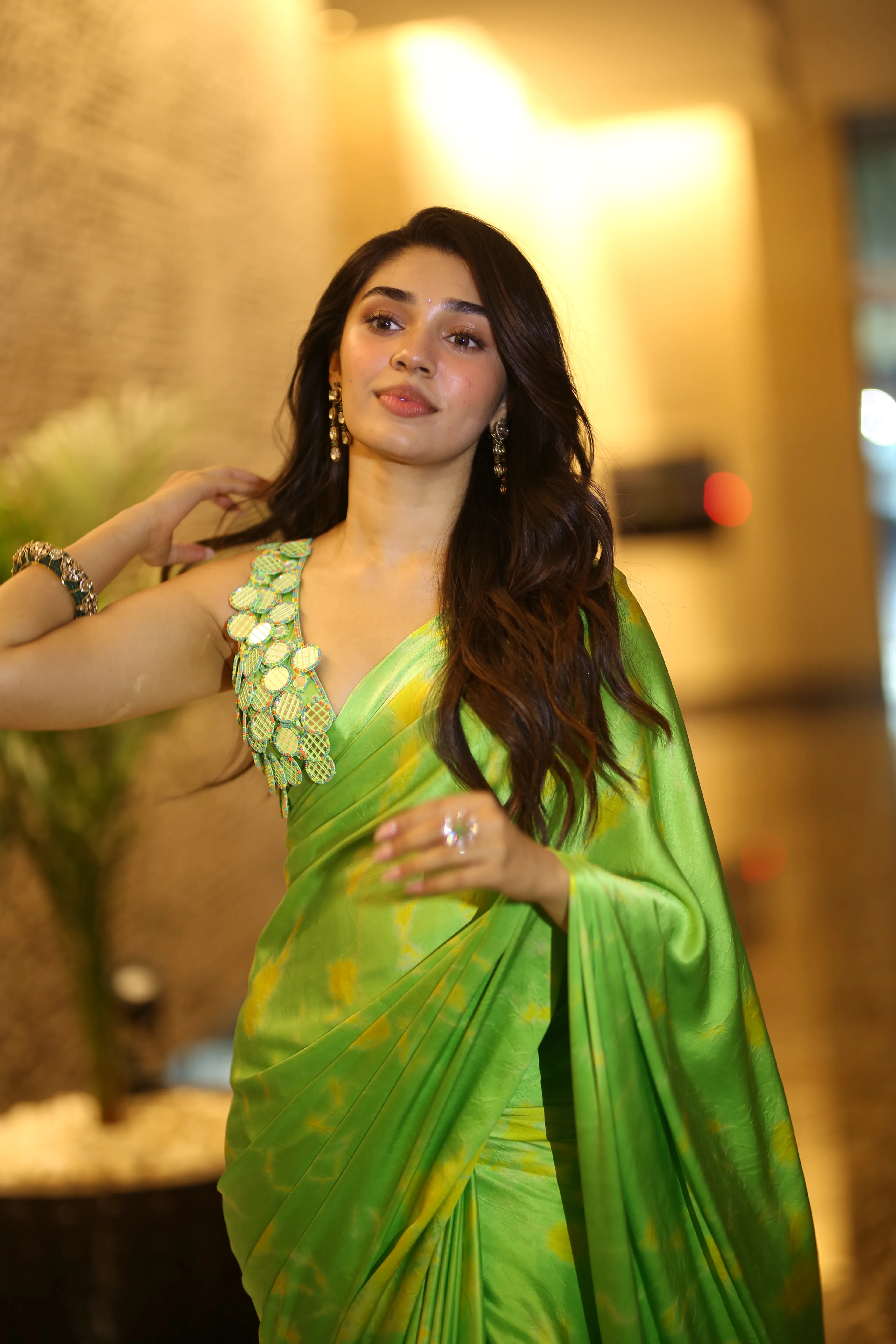 krithi shetty in Lik movie pre release event