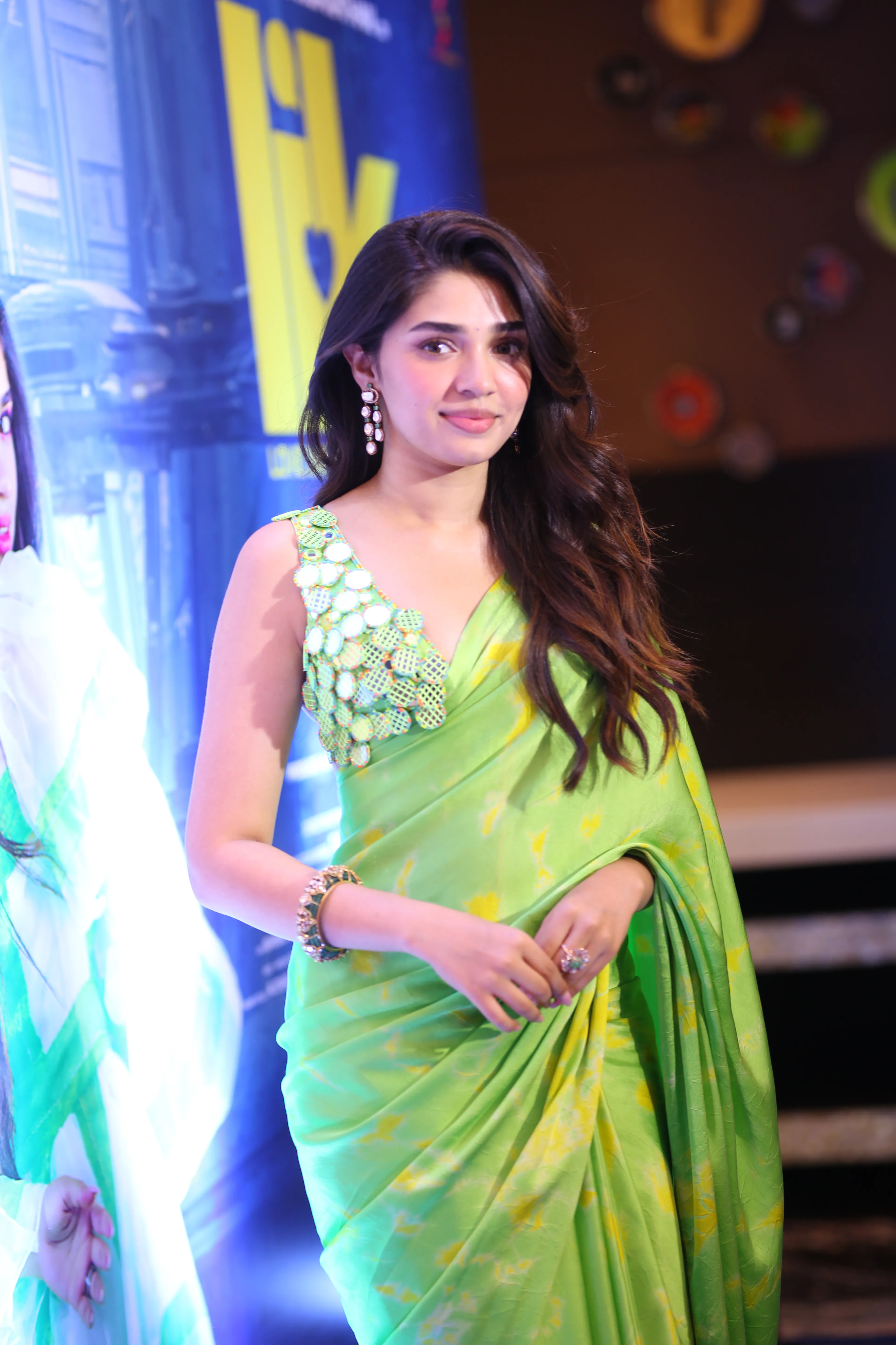 krithi shetty in Lik movie pre release event