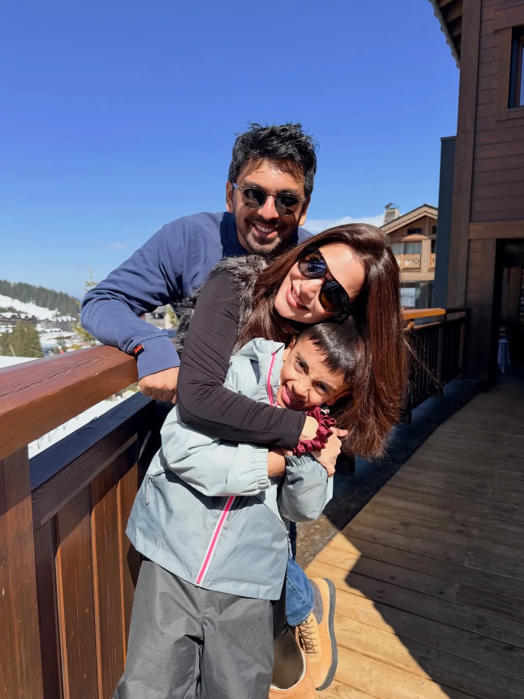 nidhi agarwal latest vacation with family photos