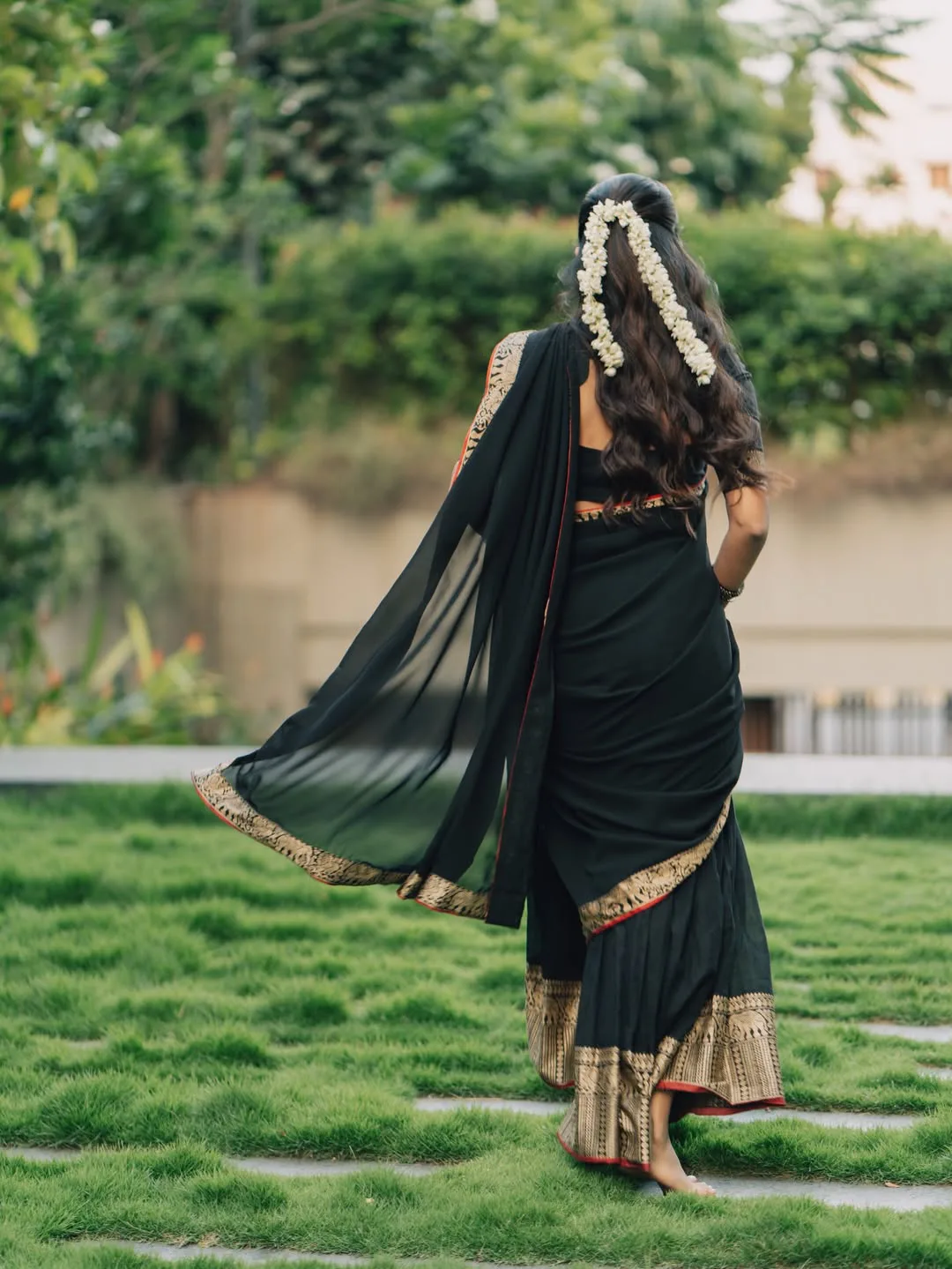 niharika konidela latest photos in black dress