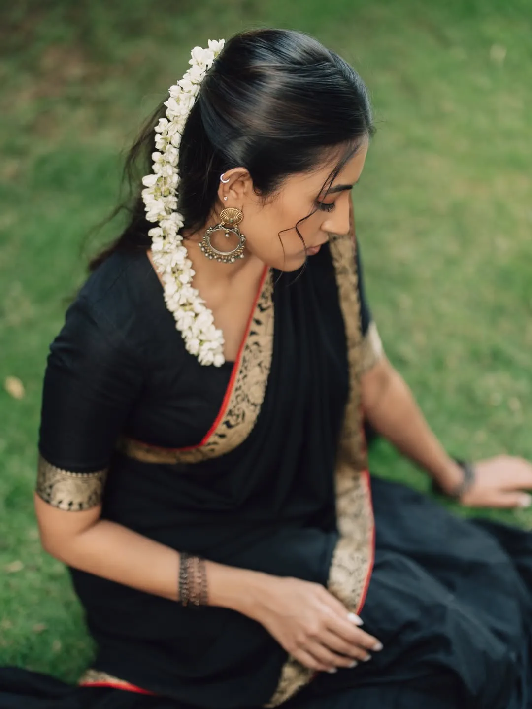niharika konidela latest photos in black dress