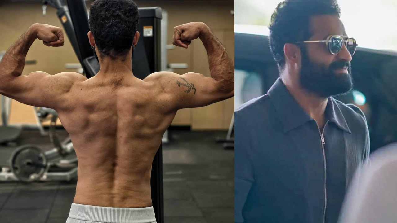 NTR : వామ్మో.. కండలు తిరిగిన బాడీ చూపిస్తూ.. డ్రాగన్ సినిమా కోసం ఎన్టీఆర్.. ఫోటో వైరల్..