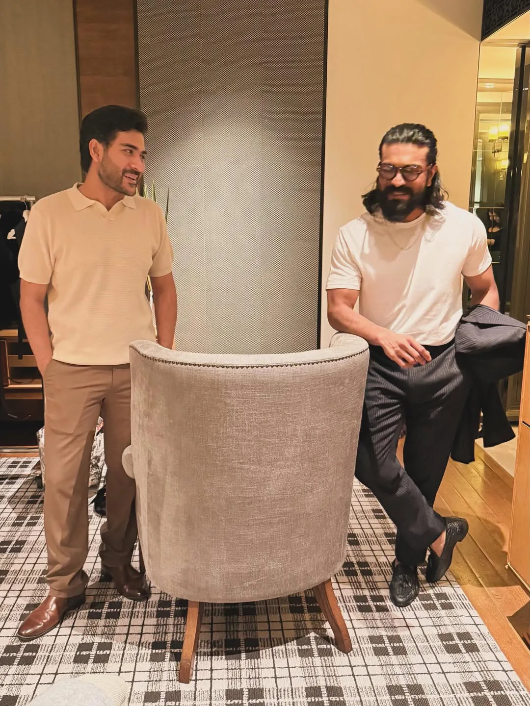 ram charan hong kong trip photos viral on social media