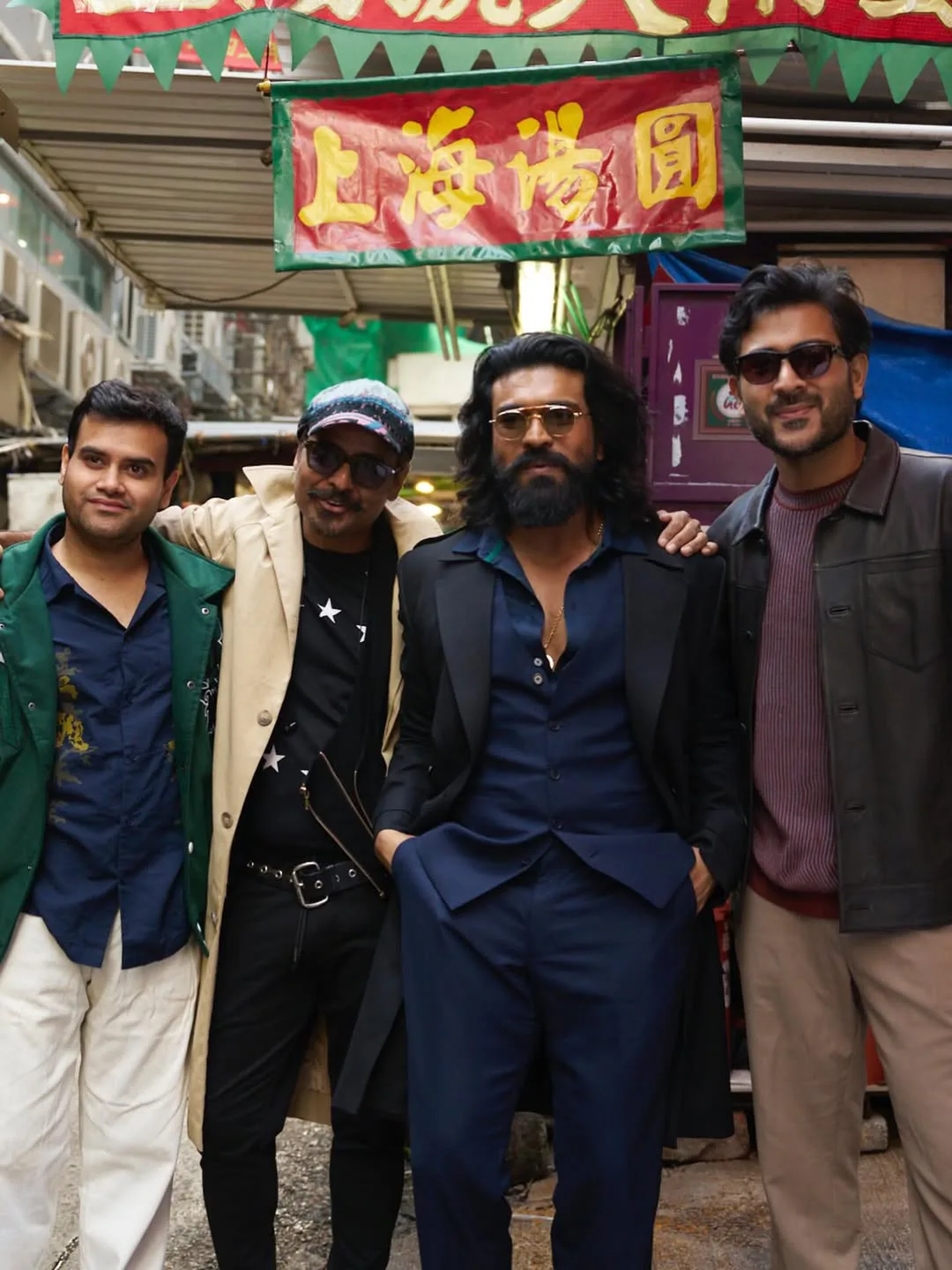 ram charan hong kong trip photos viral on social media