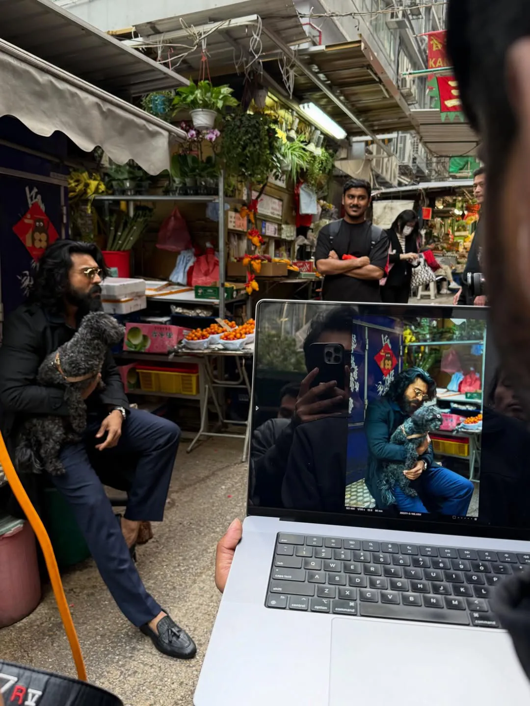 ram charan hong kong trip photos viral on social media