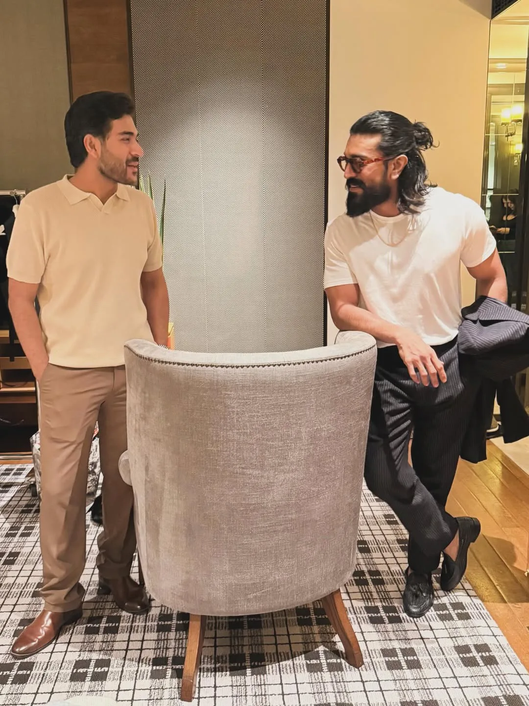 ram charan hong kong trip photos viral on social media