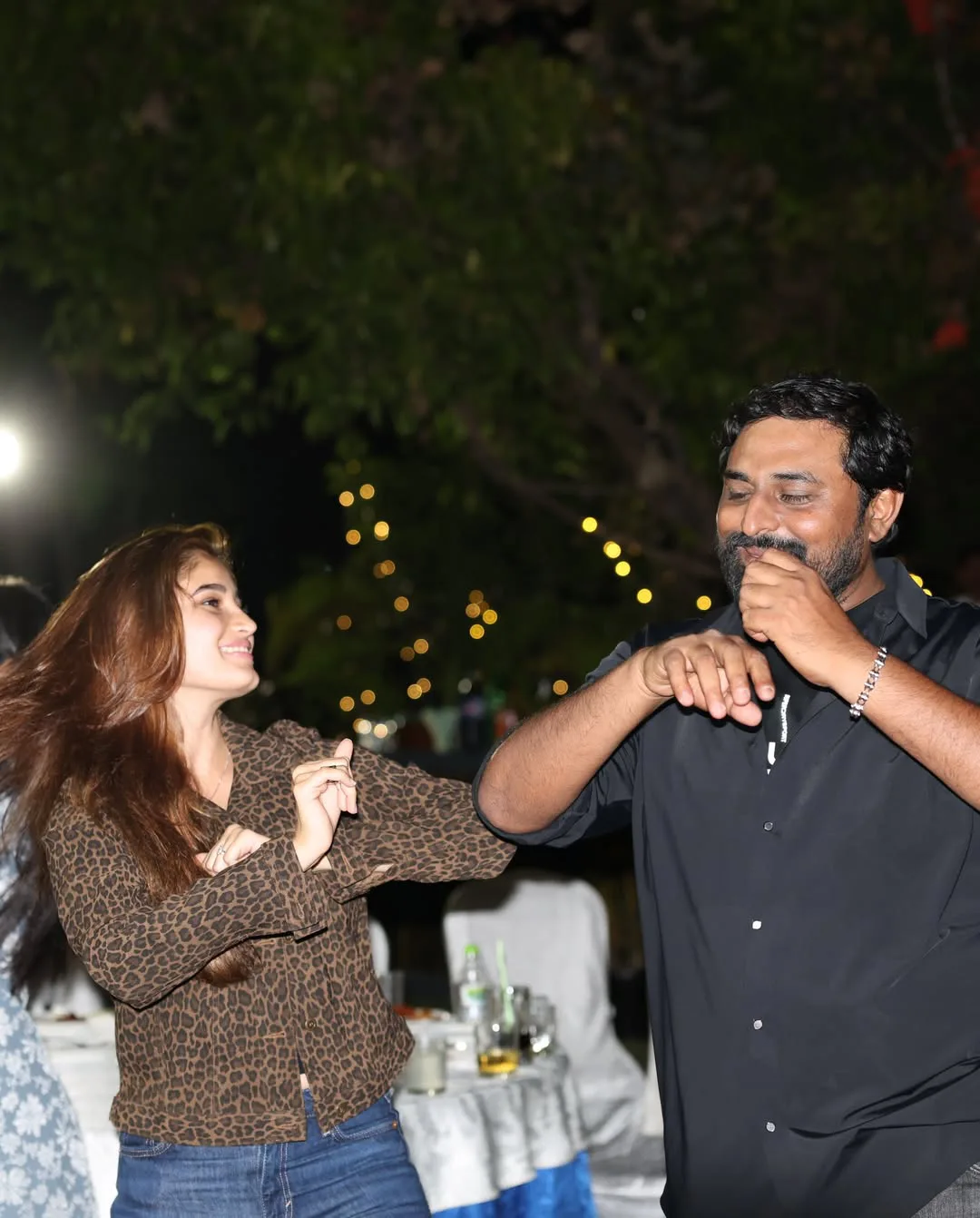 rasha thadani photos with family and friends