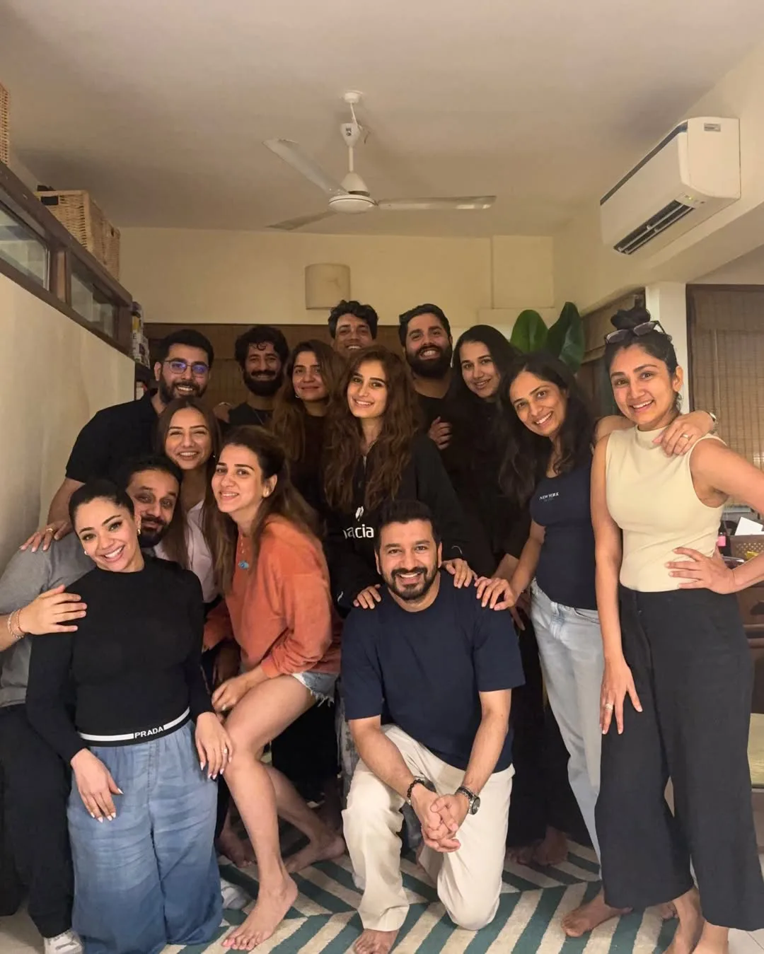 rasha thadani photos with family and friends