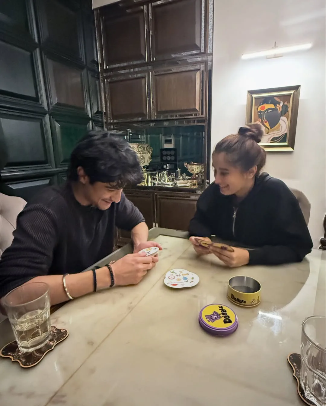 rasha thadani photos with family and friends