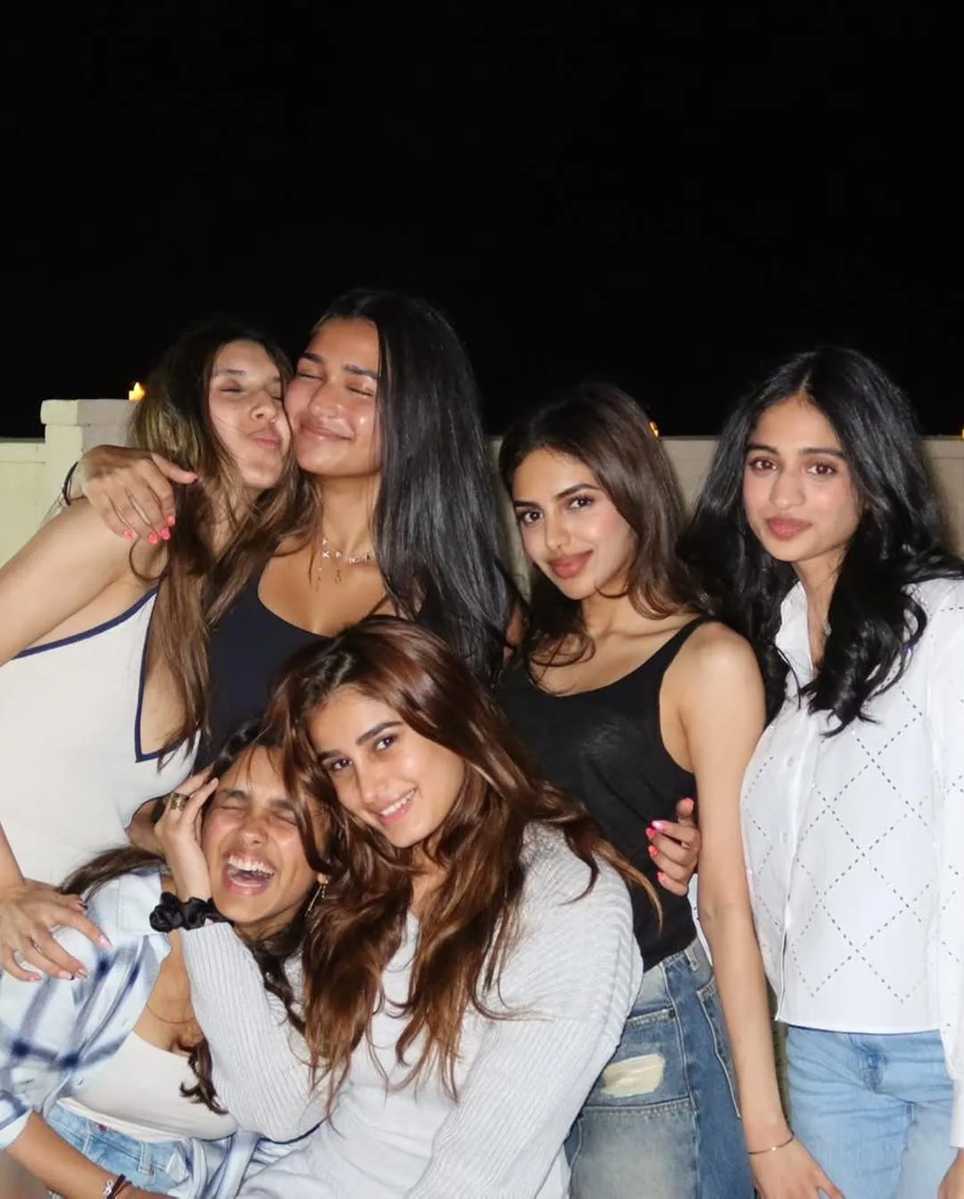 rasha thadani photos with family and friends