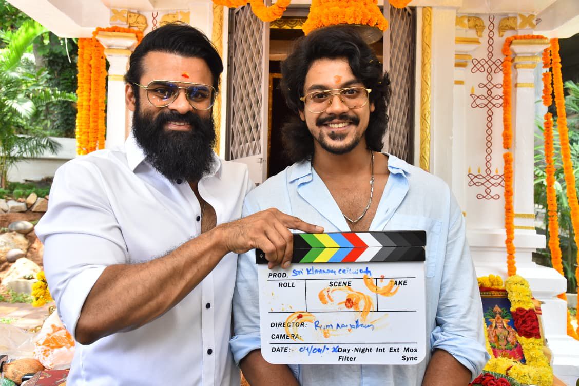 Meghamsh Srihari New Movie Aasmaan Opening Pooja Ceremony