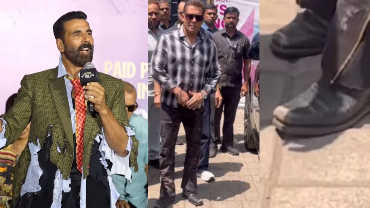 Bollywood : షూస్ చింపుకున్న సల్మాన్.. కోటు చింపుకున్న అక్షయ్.. చిరగడమే బాలీవుడ్ ఫ్యాషన్..
