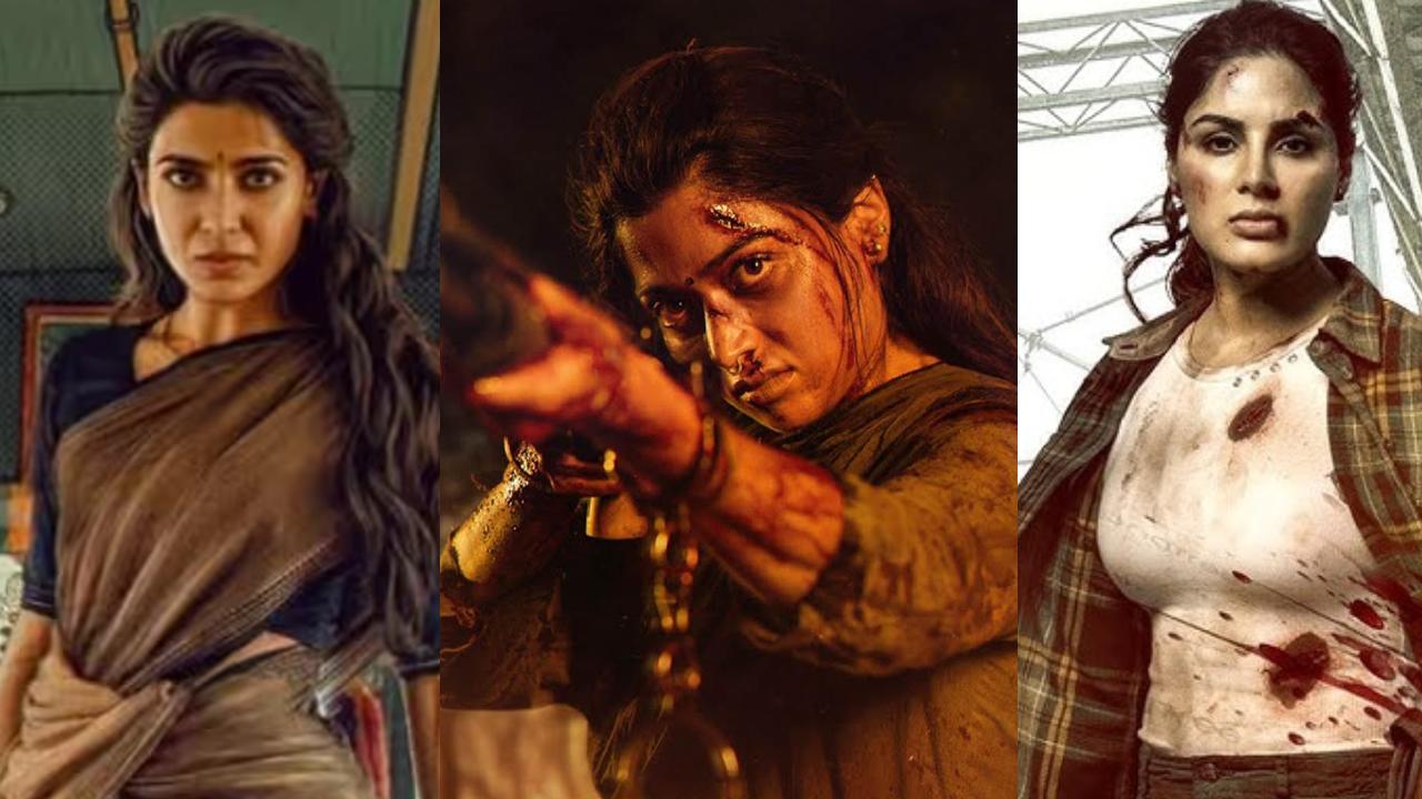 Heroins : మళ్ళీ యాక్షన్ బాట పట్టిన హీరోయిన్స్.. తెరమీద ఉగ్ర రూపమే..