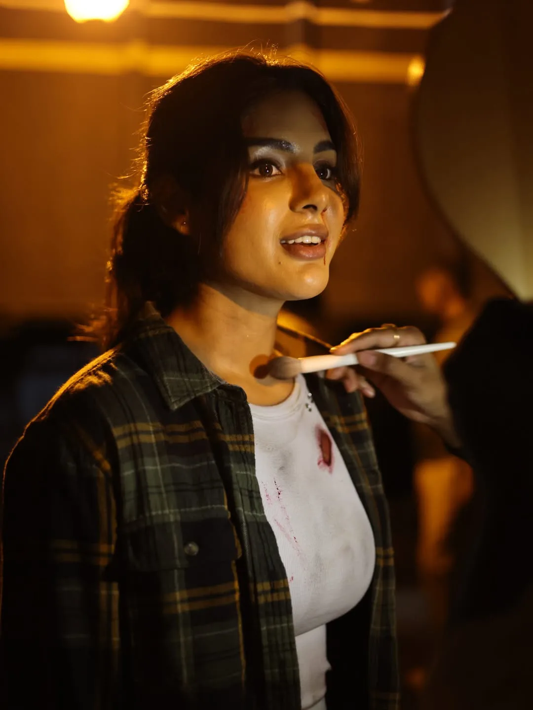 samyuktha menon shared black gold movie working stills