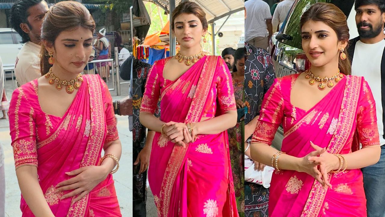 Sreeleela: తిరుమల శ్రీవారి సేవలో పాల్గొన్న శ్రీలీల.. ఫొటోలు వైరల్