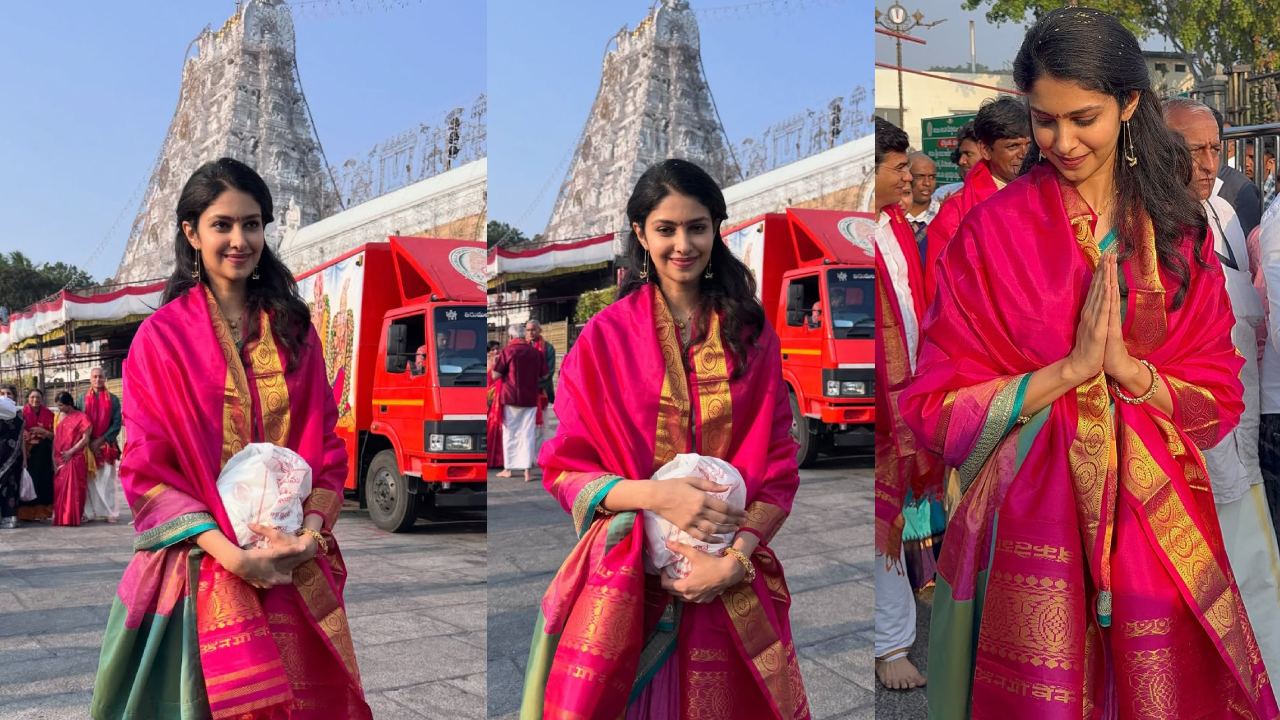 Manasa Varanasi: తిరుమల శ్రీవారి సేవలో మానస వారణాసి.. డివోషనల్ ఫోటోలు వైరల్