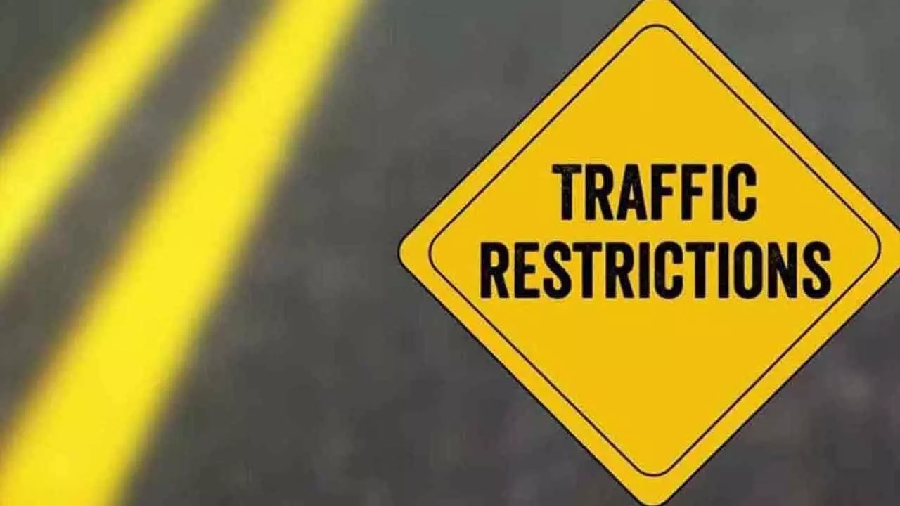 Traffic Restrictions : నగరవాసులకు అలర్ట్.. నేడు నగరంలో ట్రాఫిక్ ఆంక్షలు.. ఆవైపు అస్సలు వెళ్లకండి