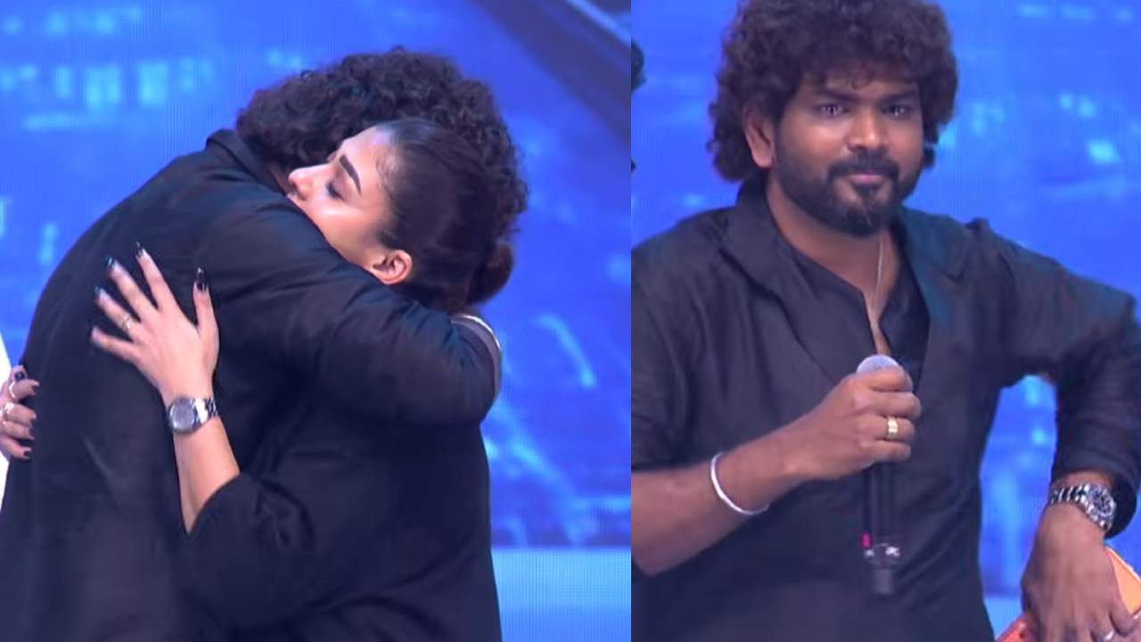 Nayanthara : స్టేజిపై కౌగిలించుకున్న నయనతార.. ఏడ్చేసిన భర్త.. వీడియో వైరల్..