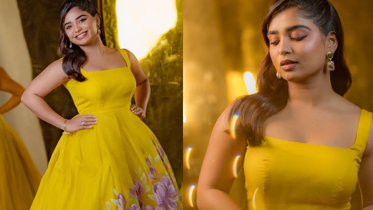 Gouri Kishan: యెల్లో డ్రెస్‌లో ’96’ బ్యూటీ రచ్చ.. గౌరి కిషన్ గ్లామర్ ట్రీట్‌కు ఫ్యాన్స్ ఫిదా