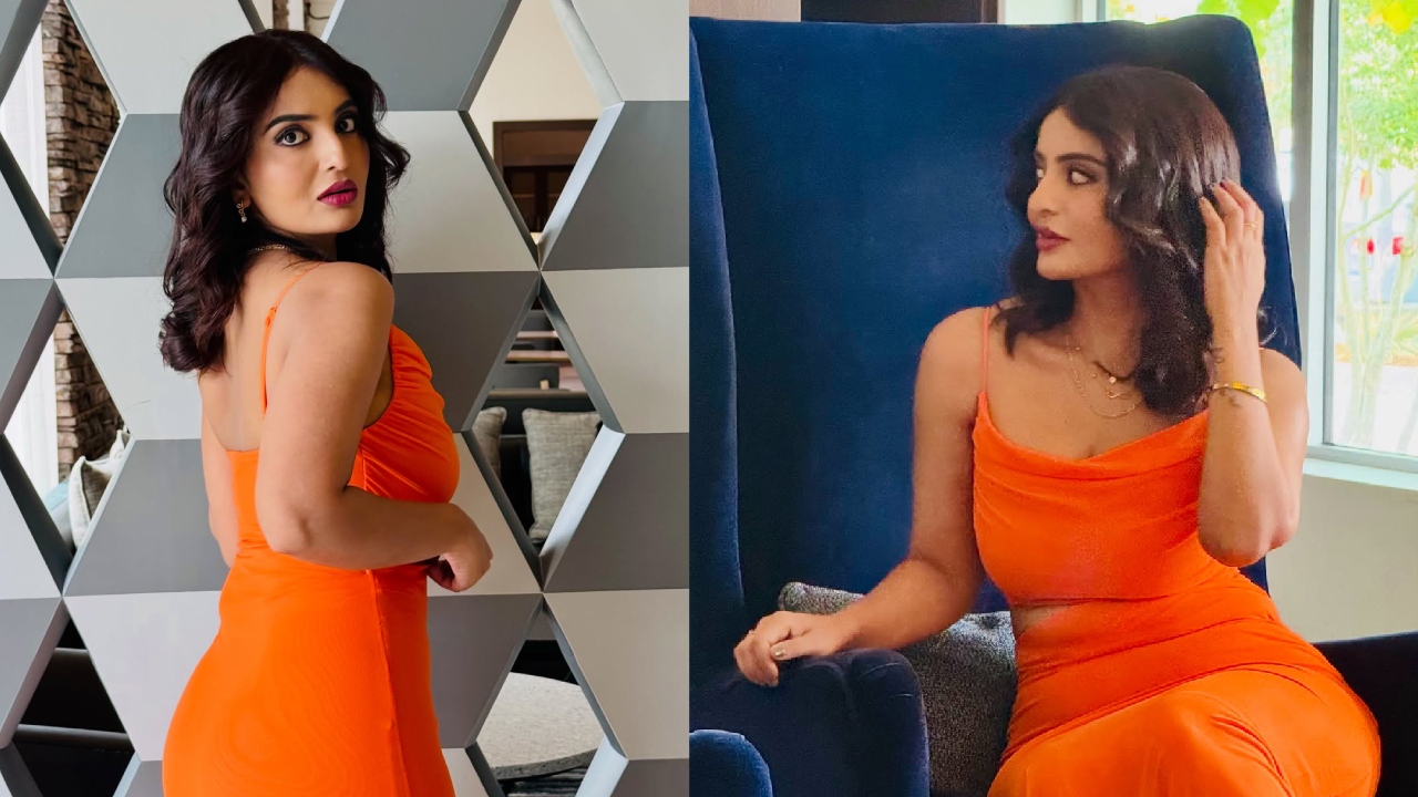 Ananya nagalla : ఆరెంజ్ డ్రెస్ లో అనన్య అందాలు..