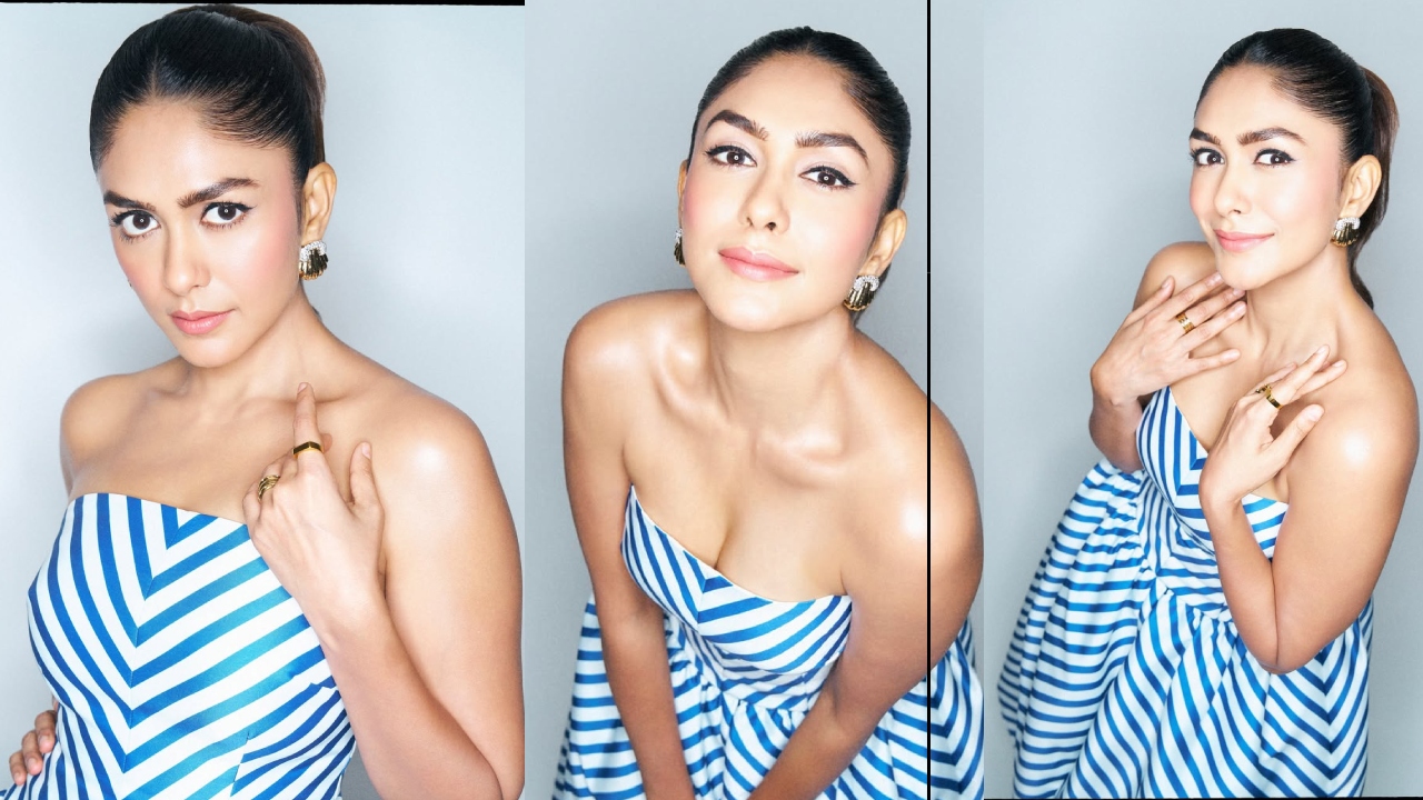 Mrunal Thakur : కుర్ర‌కారుకు నిద్ర లేకుండా చేస్తున్న‌ మృణాల్ ..