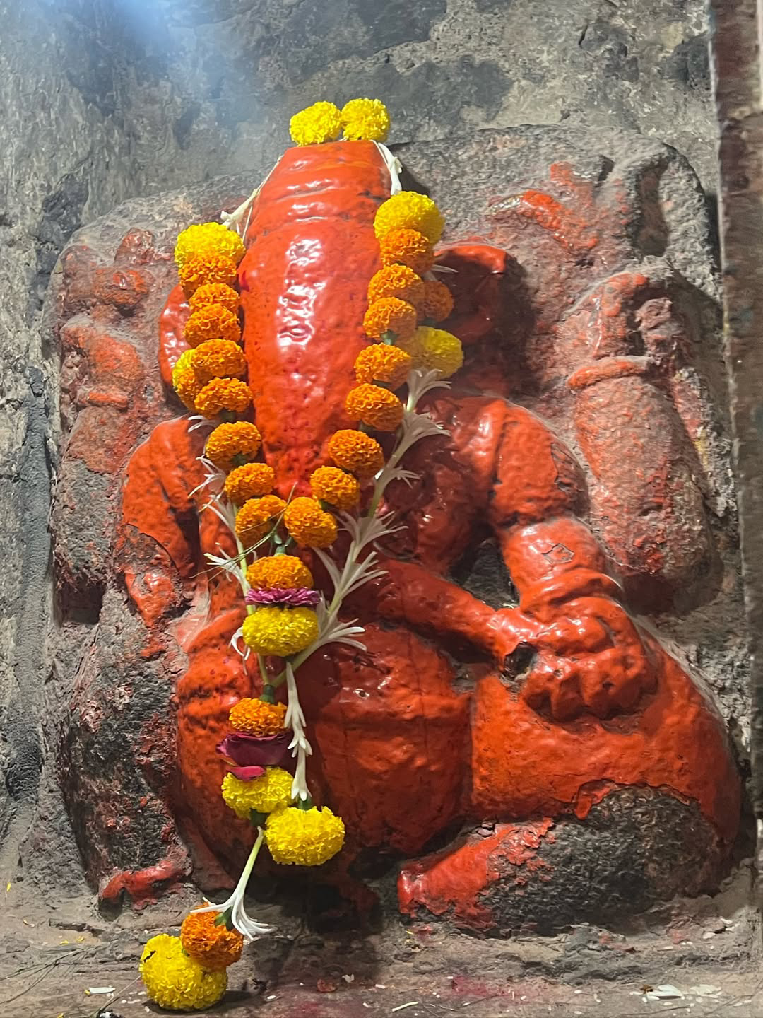 Actress Vasanthi krishnan at Kolhapur Mahalakshmi temple