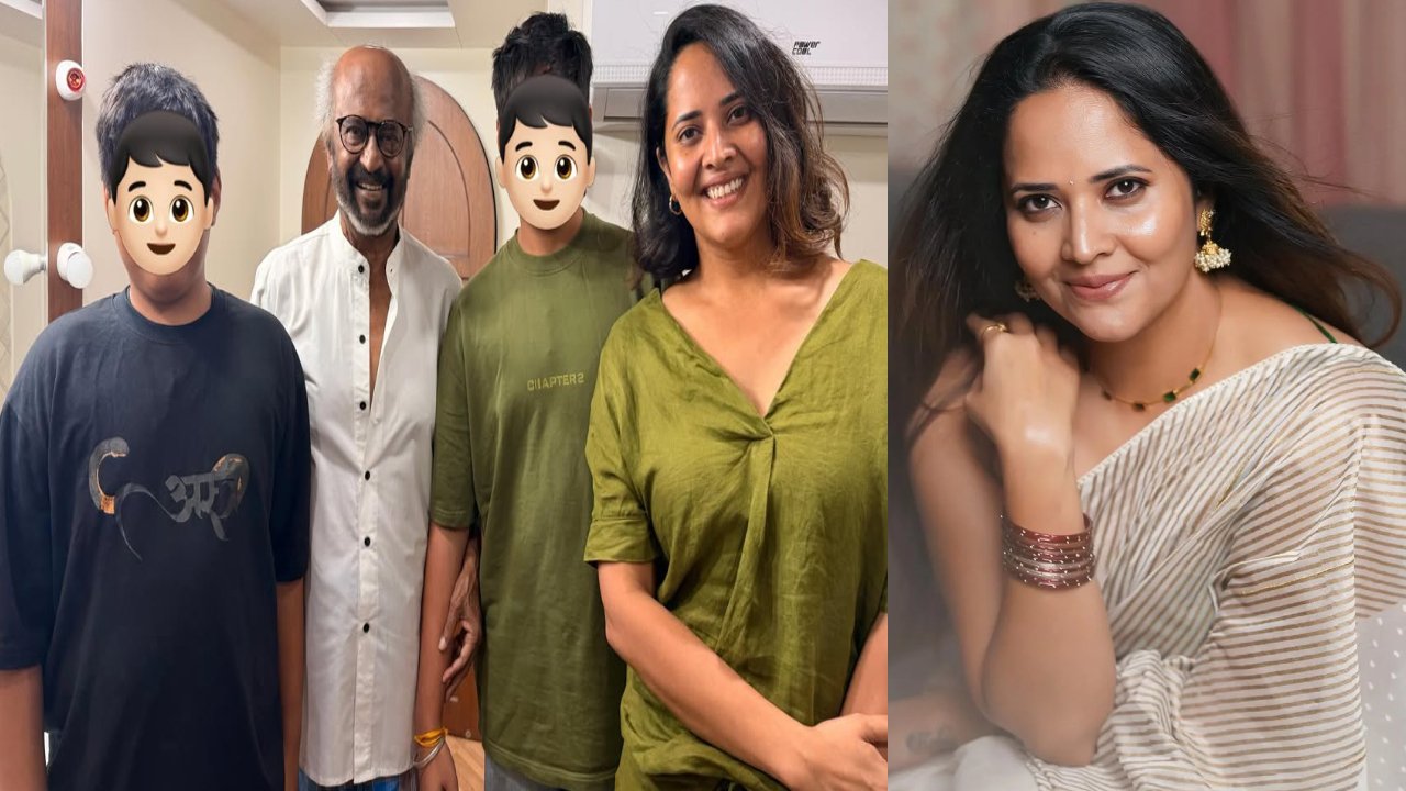 Anasuya Bharadwaj: రజినీకాంత్‌తో యాంకర్ అనసూయ.. క్రేజీ పిక్స్ వైరల్.. సినిమా ఛాన్స్ కొట్టేసిందా?