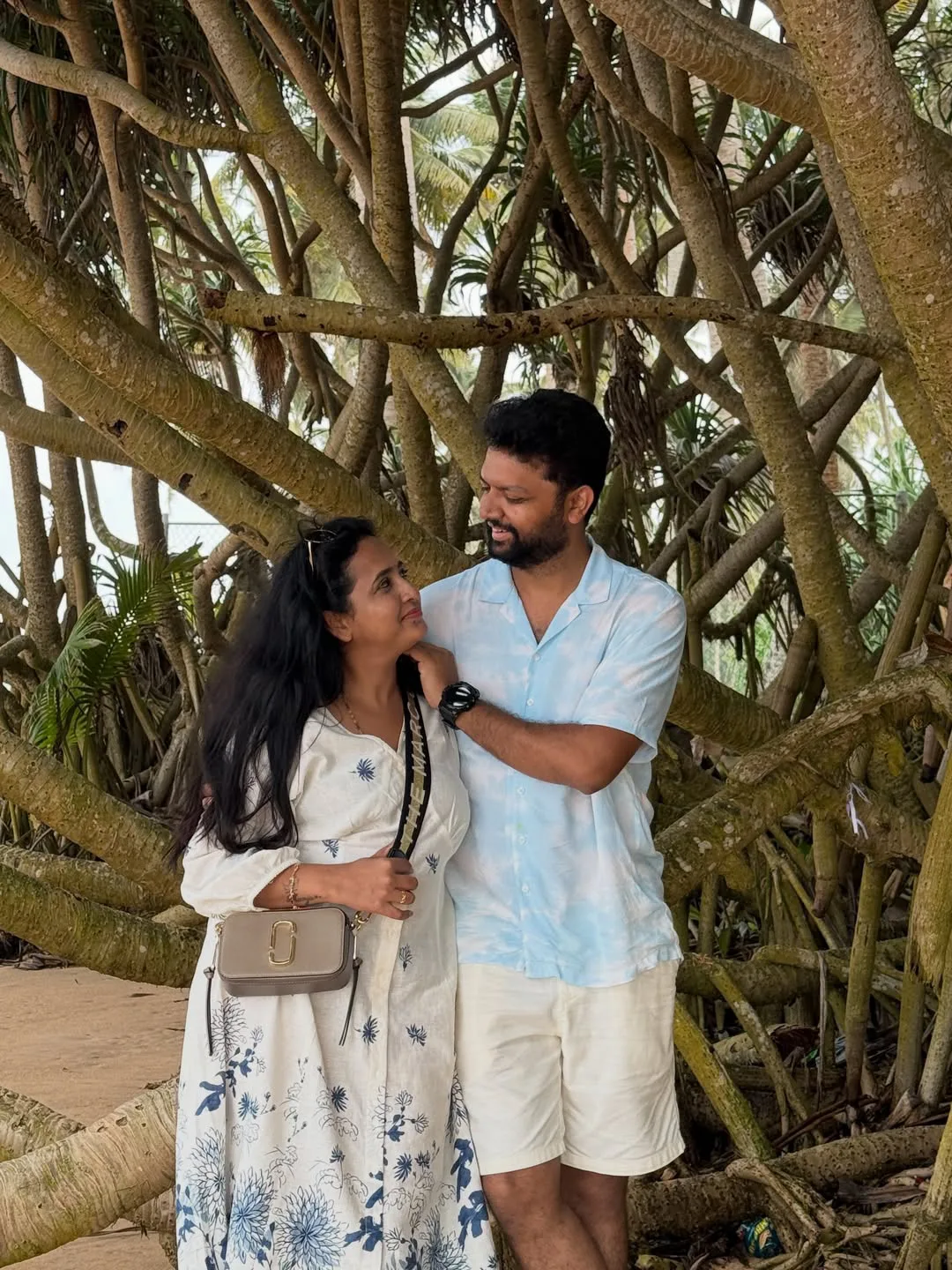 Anchor Lasya and Her Husband Manjunath River Safari Photos