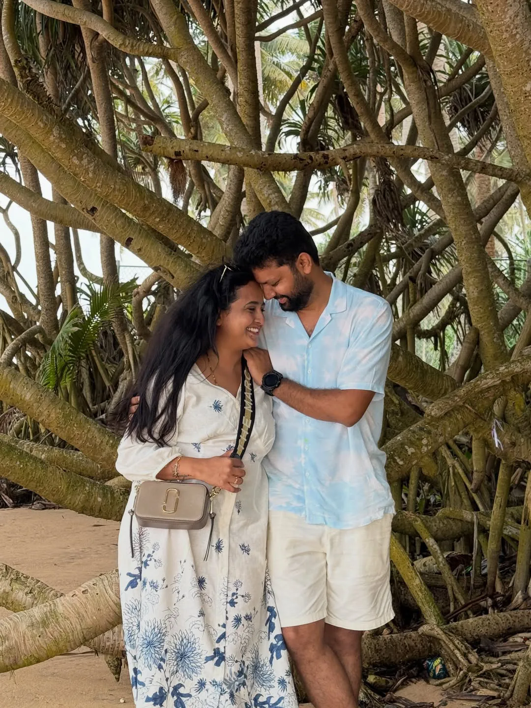 Anchor Lasya and Her Husband Manjunath River Safari Photos