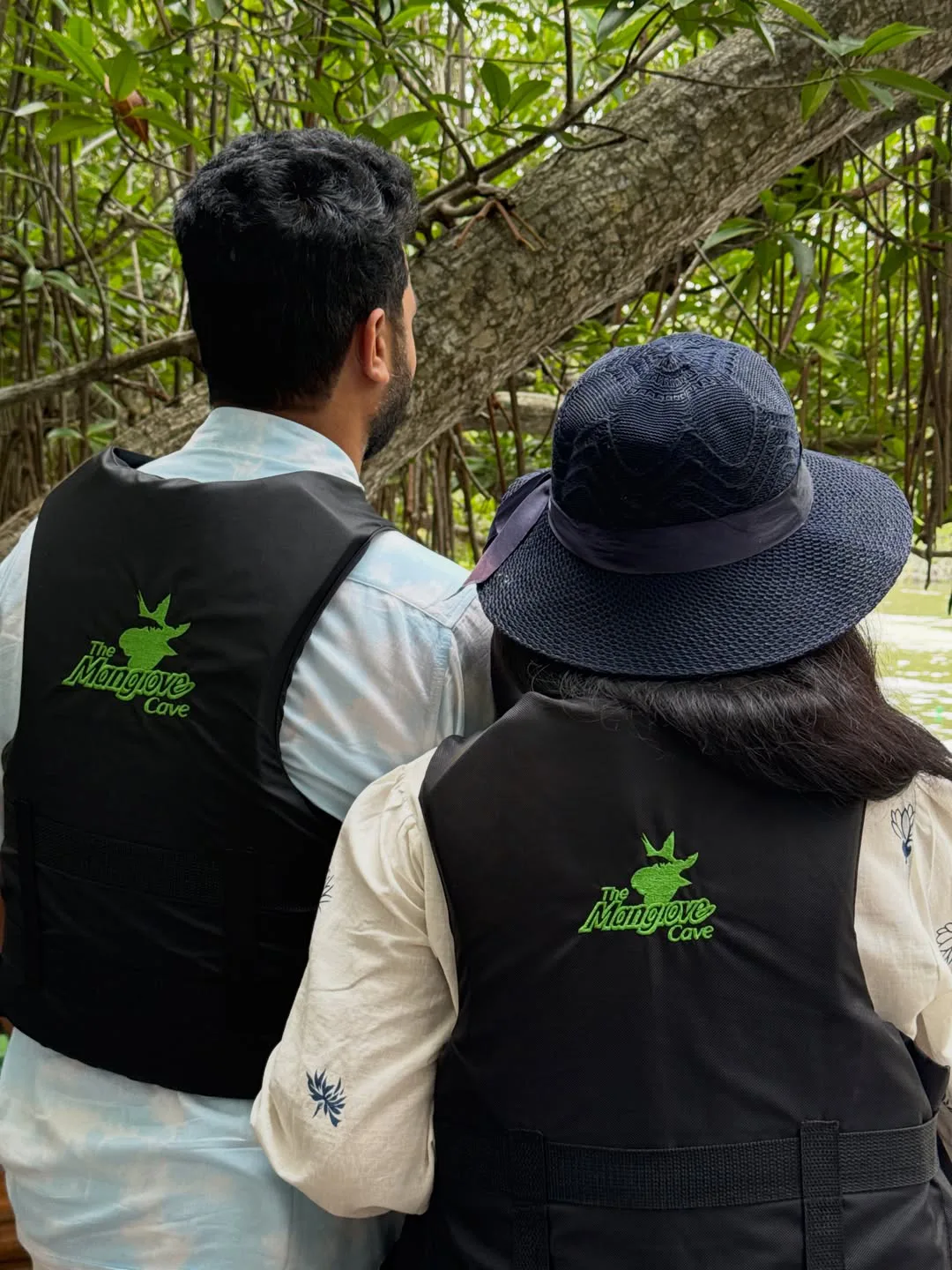 Anchor Lasya and Her Husband Manjunath River Safari Photos