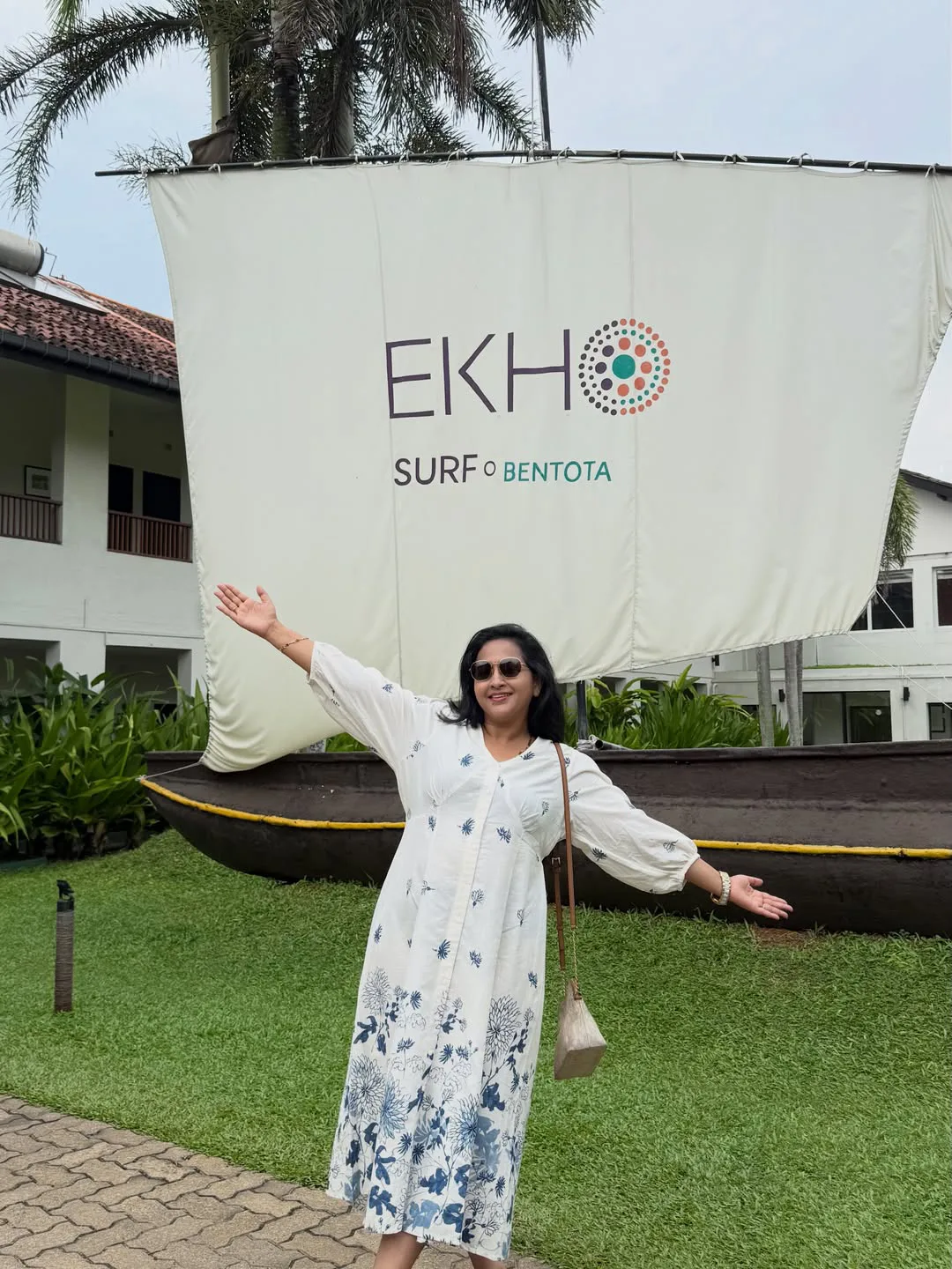 Anchor Lasya and Her Husband Manjunath River Safari Photos