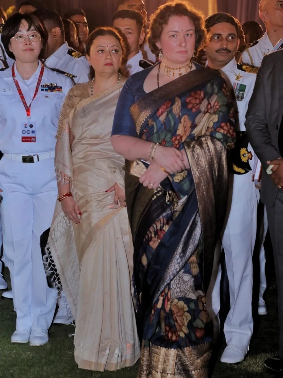 Pawan wife Anna Lezhneva shared a special moments she met President Droupadi Murmu.