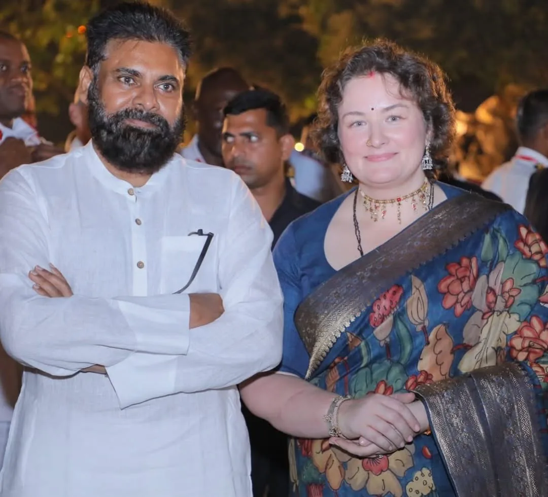 Pawan wife Anna Lezhneva shared a special moments she met President Droupadi Murmu.