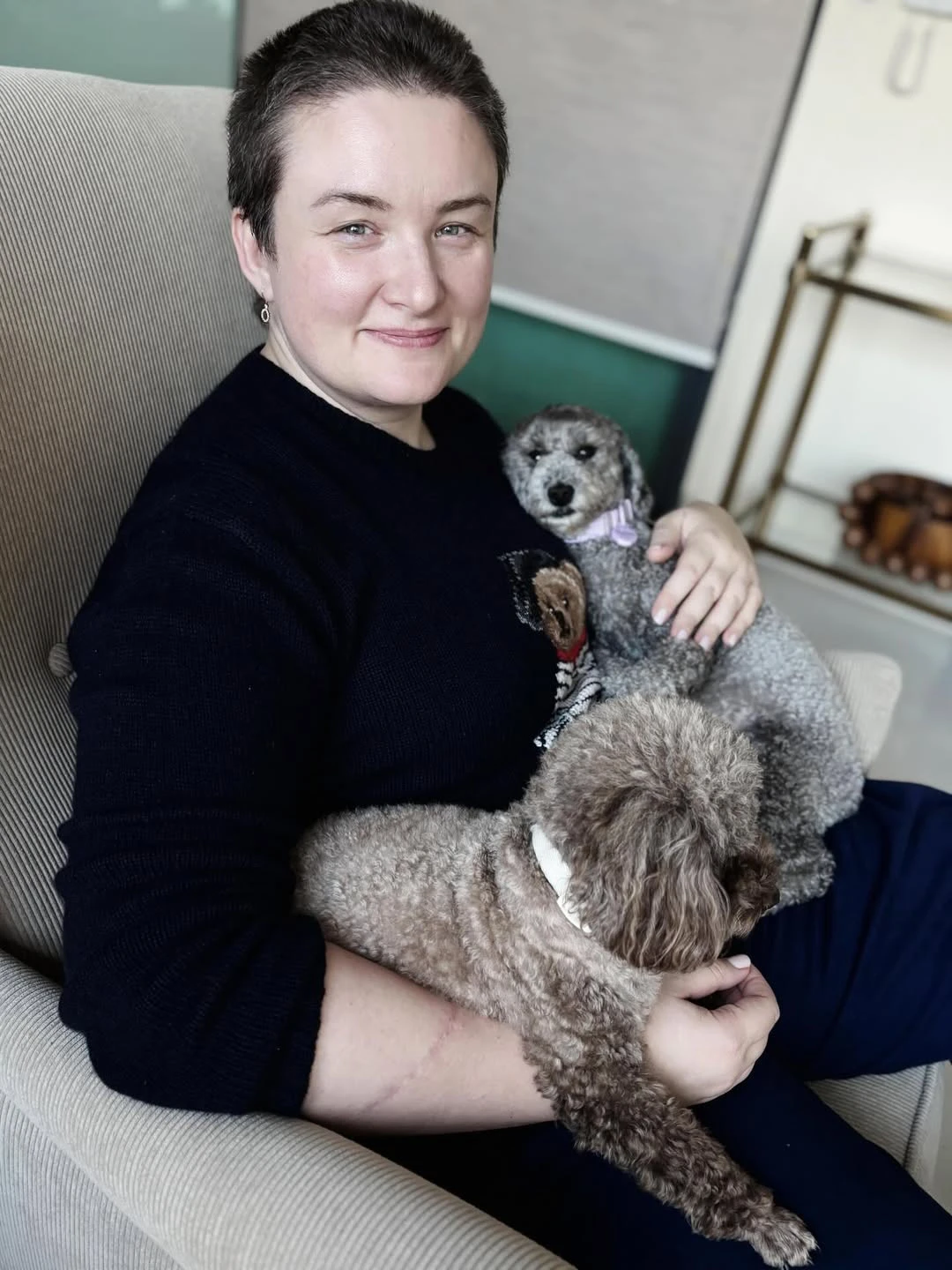 Pawan Kalyan Wife Anna Lezhneva Shares Photos with Pet Dogs