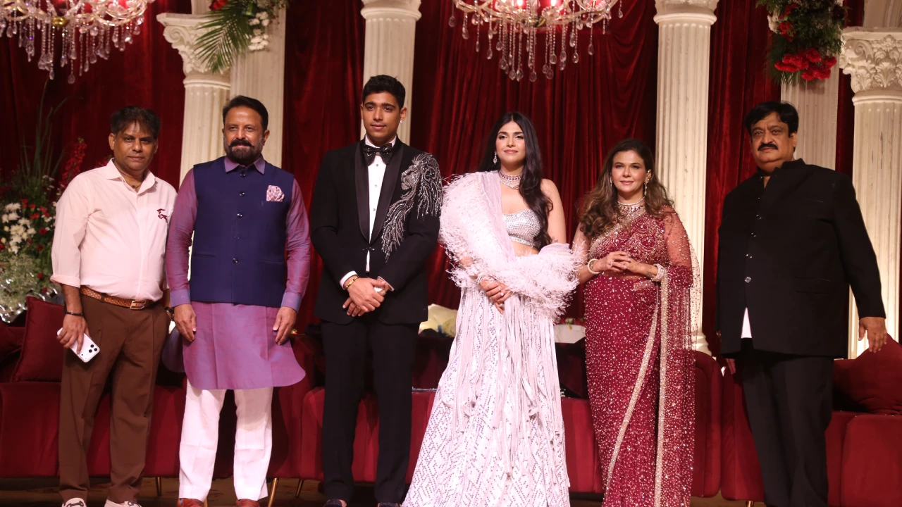 Asian Suniel Narang Daughter Reception
