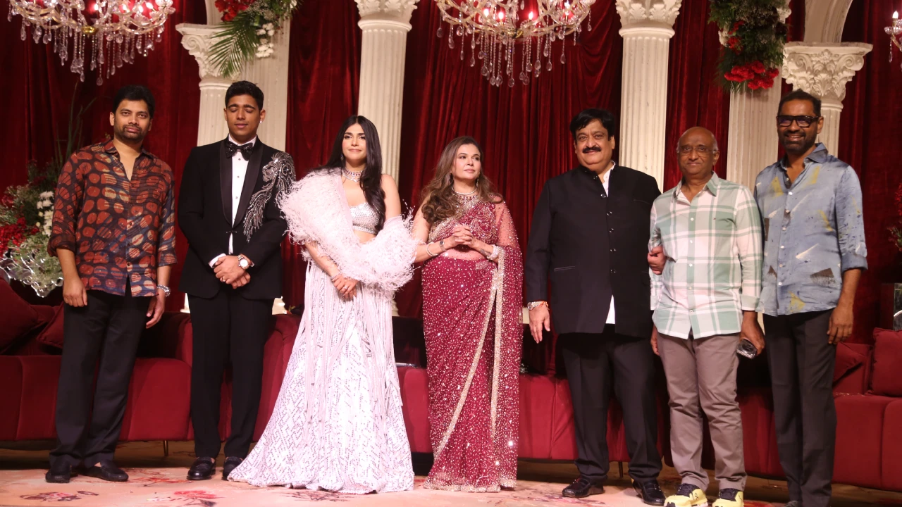 Asian Suniel Narang Daughter Reception