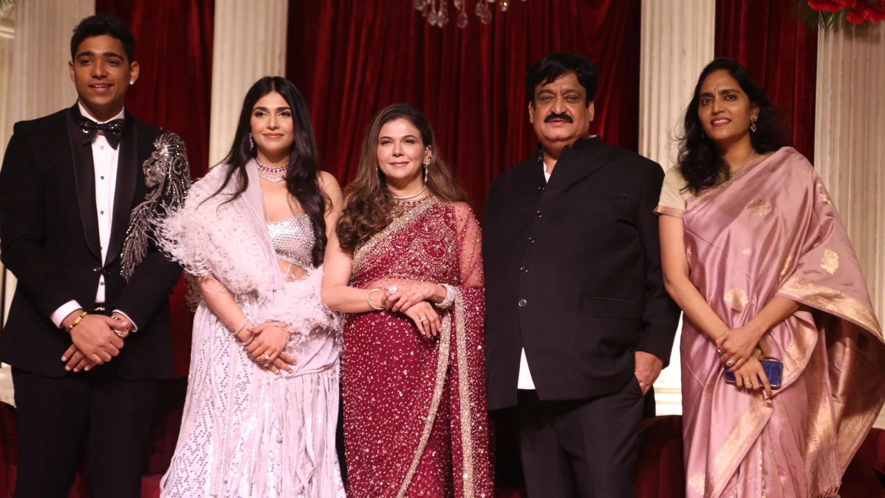 Asian Suniel Narang Daughter Reception