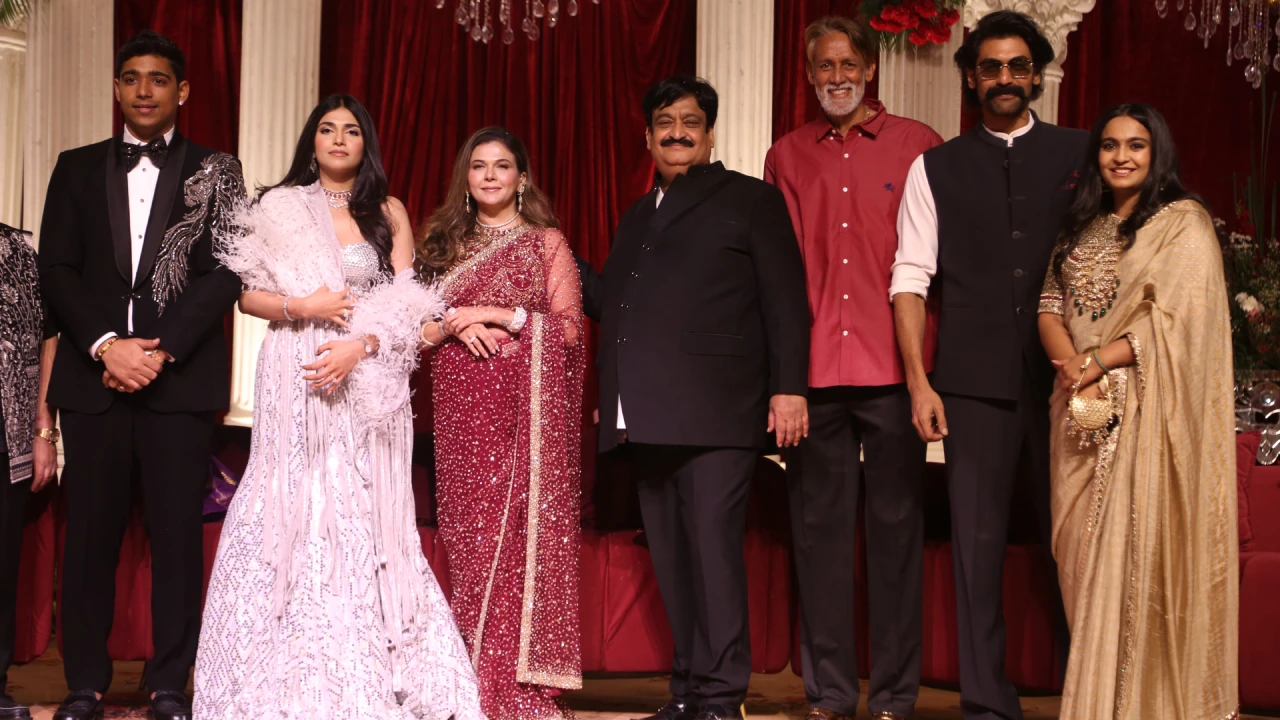 Asian Suniel Narang Daughter Reception