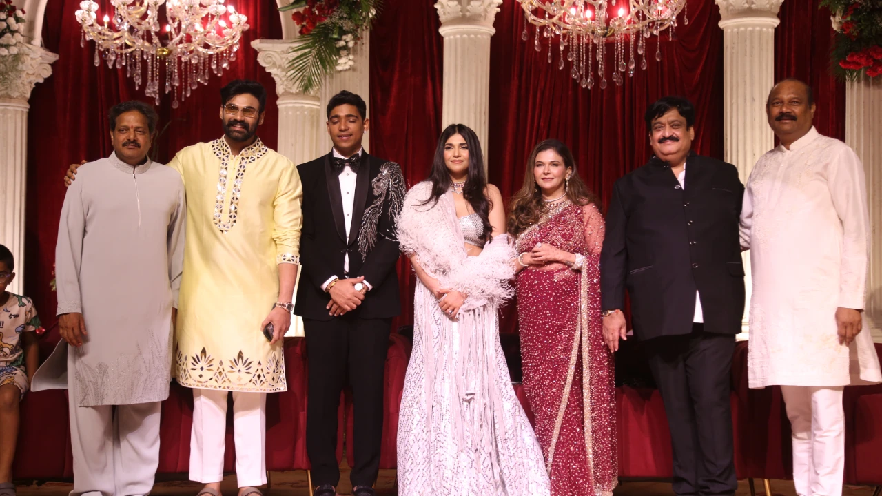 Asian Suniel Narang Daughter Reception