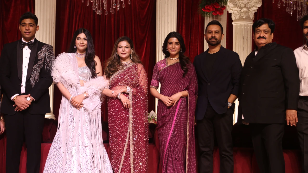 Asian Suniel Narang Daughter Reception