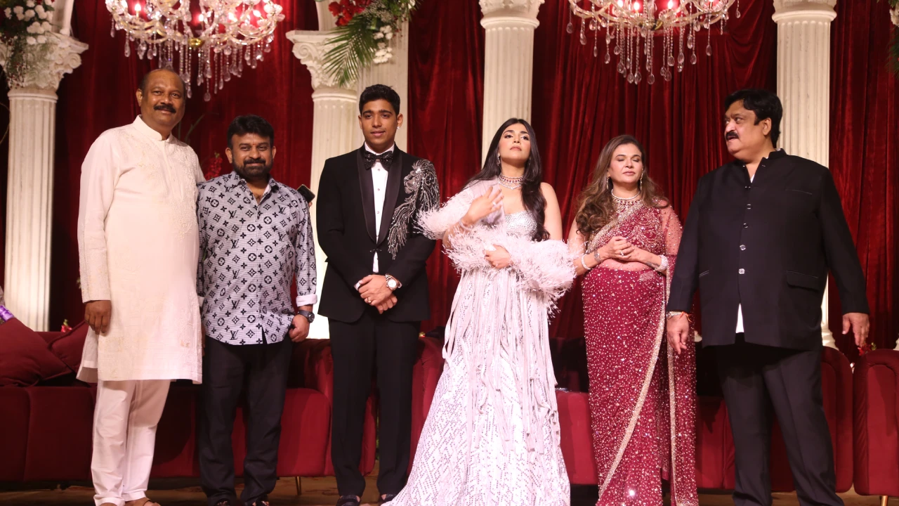 Asian Suniel Narang Daughter Reception
