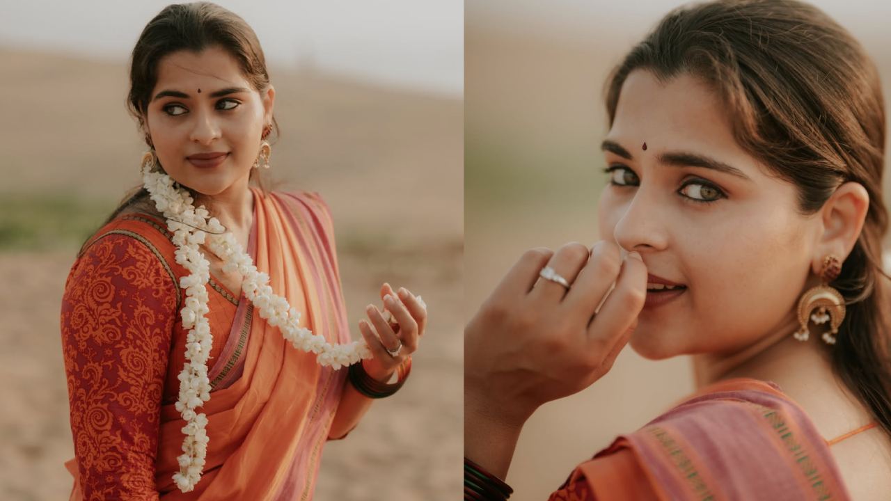 Kavya Kalyanram: చీరకట్టులో ‘బలగం’ భామ.. కావ్య కళ్యాణ్‌రామ్ క్రేజీ ఫోటోలు వైరల్!