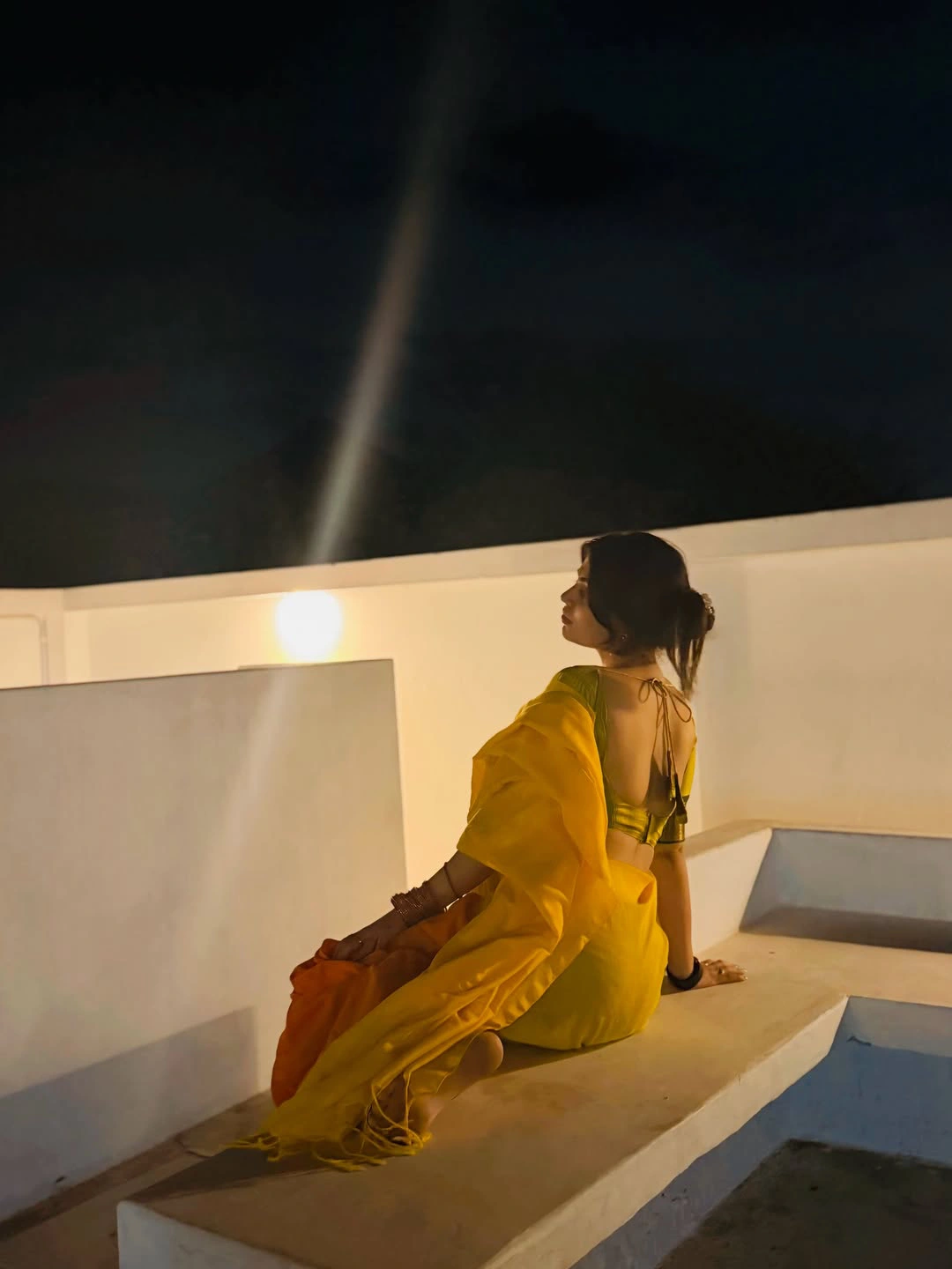 Bandhavi Sridhar Shines in Half Saree