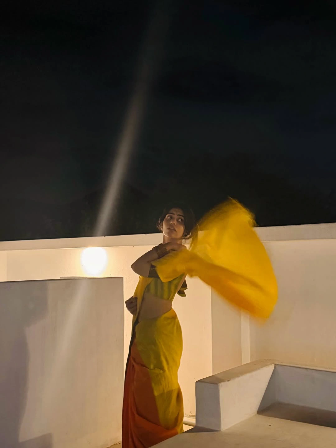 Bandhavi Sridhar Shines in Half Saree