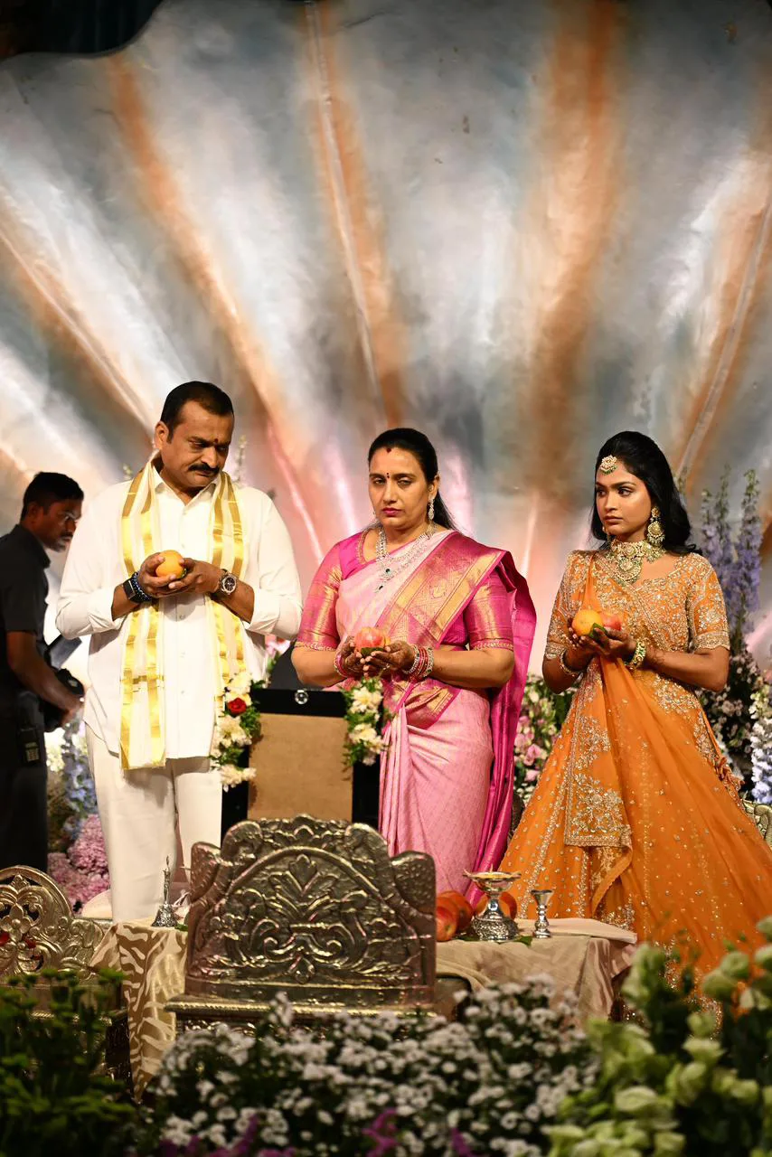 Bandla Ganesh Daughter Janani Engagement Ceremony Held Grandly