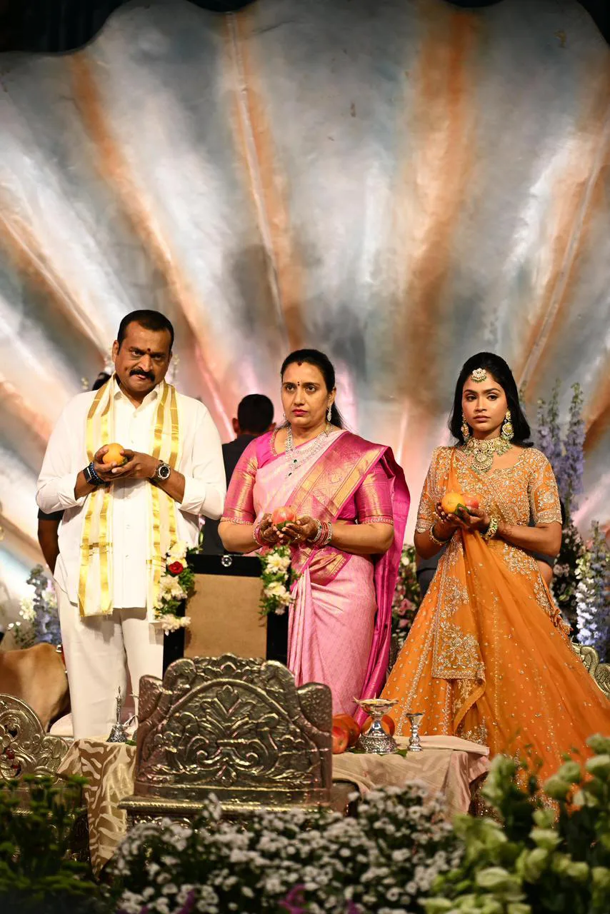 Bandla Ganesh Daughter Janani Engagement Ceremony Held Grandly