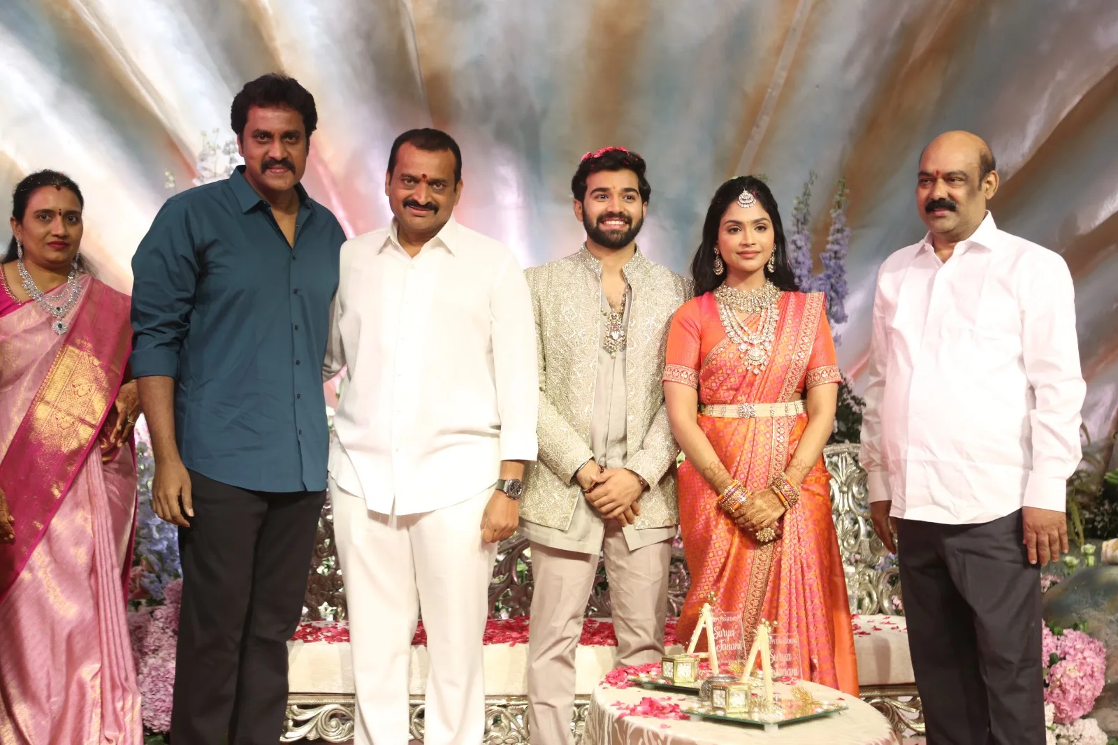 Bandla Ganesh Daughter Engagement, Janani engagement, Bandla Ganesh