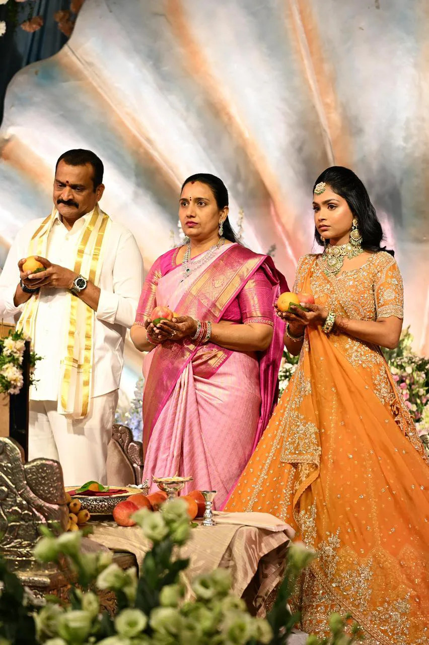 Bandla Ganesh Daughter Janani Engagement Ceremony Held Grandly